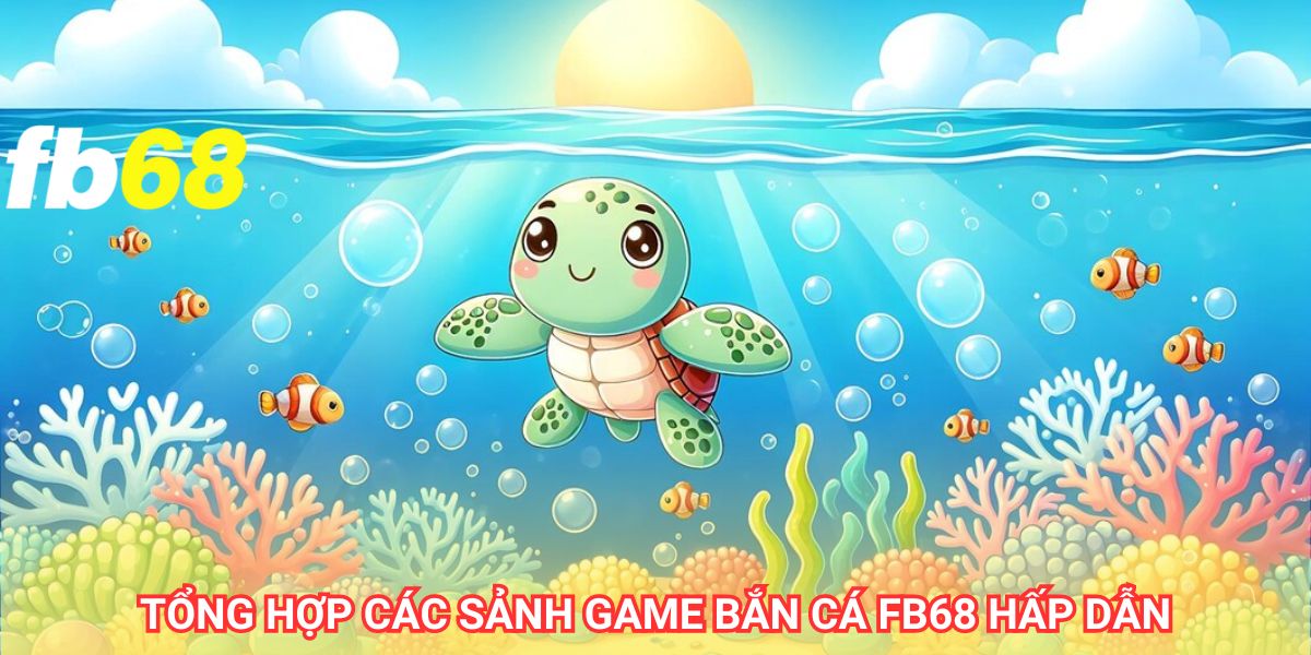 Tổng hợp các sảnh game bắn cá fb68 hấp dẫn